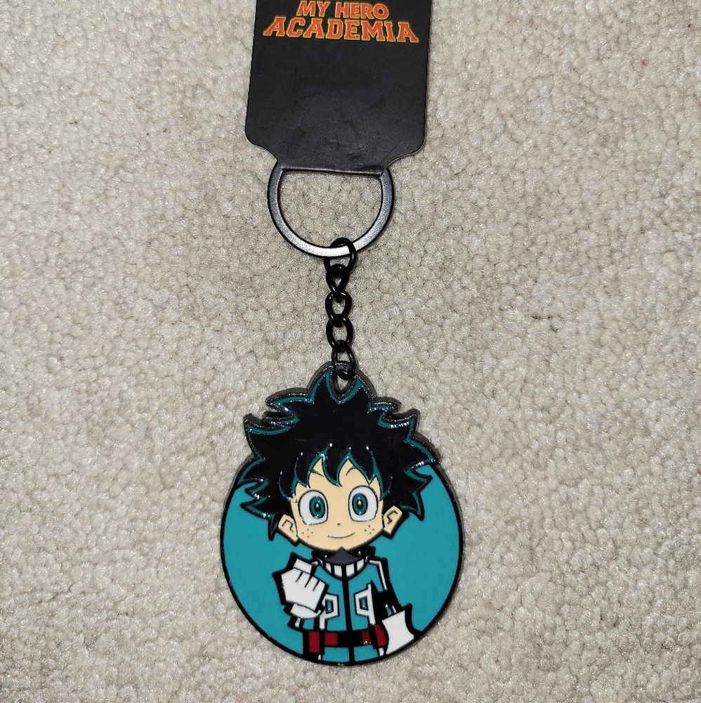 New My Hero Academia Midoriya Izuku Metal Keychain